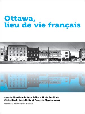 cover image of Ottawa, lieu de vie français